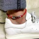 Vintage Unisex Ankle Bracelets Lucky Red Rope Ethnic Adjustable Anklet Beach Barefoot Jewelry