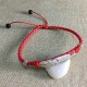 Vintage Unisex Anklet Bracelet Lucky Red Rope Ethnic Feather Charm Anklet for Women Men