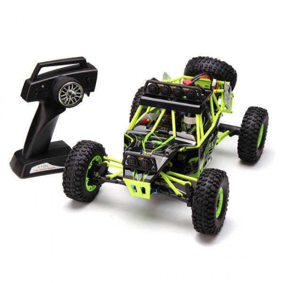 WLtoys 12428 2.4G 1/12 4WD Crawler RC Car With LED Light