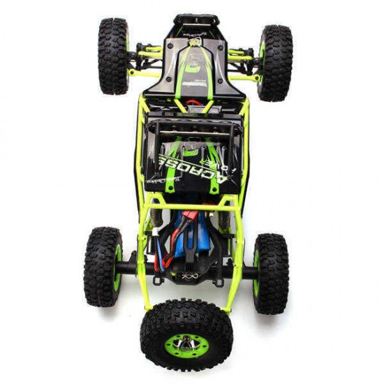 WLtoys 12428 2.4G 1/12 4WD Crawler RC Car With LED Light