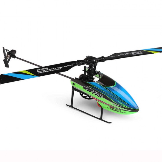 WLtoys V911S 2.4G 4CH 6-Aixs Gyro Flybarless RC Helicopter RTF With 4PCS 3.7V 250MAh Lipo Battery