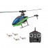 WLtoys V911S 2.4G 4CH 6-Aixs Gyro Flybarless RC Helicopter RTF With 4PCS 3.7V 250MAh Lipo Battery