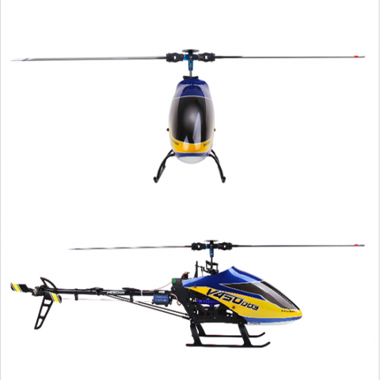 Walkera V450D03 Generation II 2.4G 6CH 6-Axis Gyro Brushless RC Helicopter RTF With Devo 7