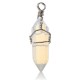 Wire Wrapped Hexagonal Pendulum Gemstone Column Quartz Pendant Charm