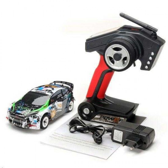 Wltoys K989 1/28 2.4G 4WD Brushed RC Rally Car RTR