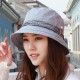 Women Sun Protection Wide Brimmed Bucket Hat Outdoor Sunscreen Fisherman Cap