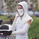 Women Sunscreen Scarf Ice Silk Hat Cover Face UV Protection Outdoor Cycling Travel Wild Sunshade Cap