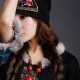 Women Vintage Beanie Caps Ethnic Embroidery Flowers Slouch Skullcap Cotton Breathable Hat