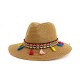 Women Wild Vogue Jazz Cap Outdoor Casual UV Protection Beach Gardening Straw Hat