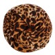 Women Winter Beanie Hat Cap Leopard Outdoor Dual Use Scarf and Hat