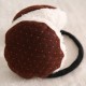 Women Winter Candy-colored Dot Warm Plush Ear Muffs Random Shipment