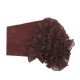 Women Winter Chiffon Muslin Flower Turban Good Elastic Decorative Hair Band Headband