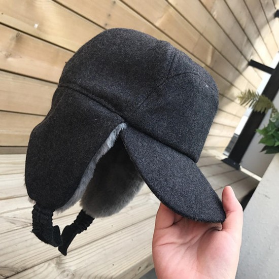 Women Winter Warm Adjustable Earmuffs Baseball Cap Outdoor Thicken Plus Velvet Hats