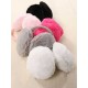 Women Winter Warm Ear Protector Fur Solid Color Ear Muffs