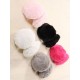 Women Winter Warm Ear Protector Fur Solid Color Ear Muffs