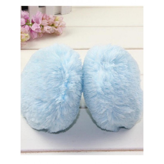 Women Winter Warm Ear Protector Fur Solid Color Ear Muffs