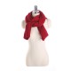 Women Winter Warm Knitted Hooded Scarf Casual Soft Crochet Shawl Conjoined Cap