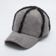 Women Winter Warm Suede Baseball Cap Outdoor Adjustable Hats Sports Cap