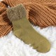 Women Winter Warm Thick Cotton Tube Socks Indoor Floor Socks