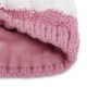 Women Winter Windproof Warm Plus Velvet Knit Hat Scarf Set with Face Mask Thicken Ski Earmuffs Cap