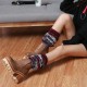 Women's Compression Sock Fashion Thick Socks Set Pile Leggings Socks Warm Loafer Socks