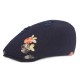 Women's Cotton Embroidered Beret Caps Cool Outdoor Visor Newsboy Hunting Hat