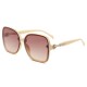 Women's Fashion Sunglasses Large-framed Anti UV400 Glasses