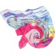 Women's Georgette Silk Soft Scarves Shawl High Quality Oil Painting Print Long Scarf