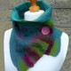 Women's Green Vintage Plain Scarves & Shawl