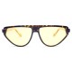 Womens Leopard Triangle Small Frame Sunglasses Outdoor UV 400 Eyewear