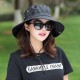 Womens Summer Camouflage Bucket Hat Sun Protection Gardening Fishing Cap