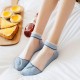 Women's Transparent Breathable Ankle Short Tube Socks