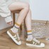 Women's Ultra-thin Glass Silk Transparent Ankle Socks Breathable Elastic Summer Sock