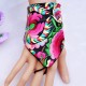 Womens Vintage Ethnic Style Embroidery Flower Triangle Glove