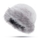 Women's Warm Thickened Artificial Fox Fur Fashion Vintage Hat