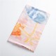 Women's Watercolor Printting Crinkle Scarf Lightweight Breathable Linen Spring Summer Shawl