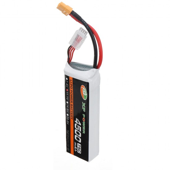 XF POWER 11.1V 4500mAh 75C 3S Lipo Battery XT60 Plug for Volantax Phoenix V2 759-2