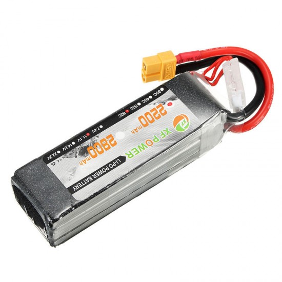 XF Power 11.1V 2200mAh 60C 3S Lipo Battery XT60 Plug