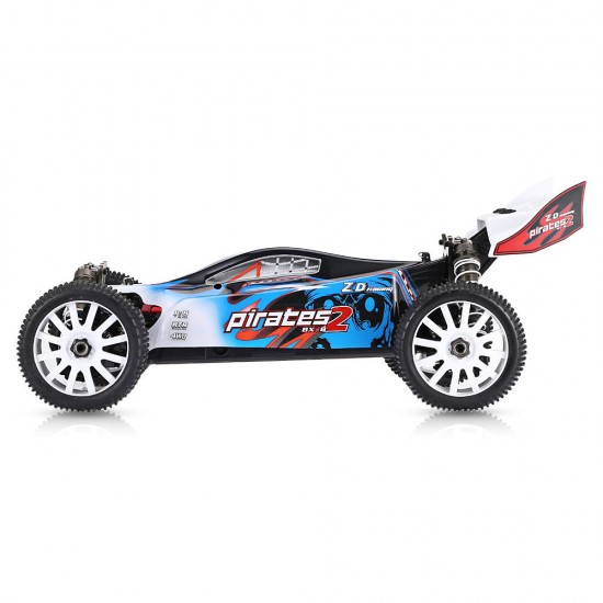 ZD 9072 1/8 2.4G 4WD Brushless Electric Buggy High Speed 80km/h RC Car