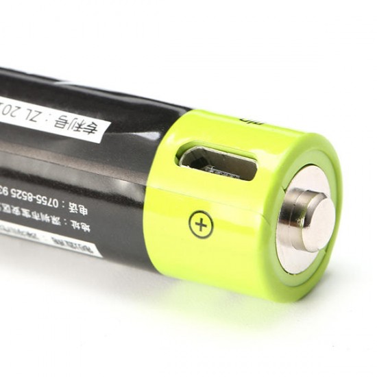 ZNTER 1.5V 1250mAh USB Rechargeable  AA Li-Po Battery