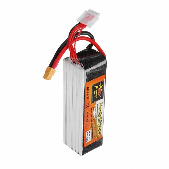 ZOP POWER 22.2V 4000mAh 70C 6S Lipo Battery With XT60 Plug
