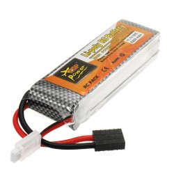 ZOP Power 11.1V 5200mah 50C 3S Lipo Battery TRX Plug for Wltoys 1/8 RC Car