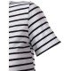 Fashion Women Stripe Short Sleeve T-shirt Dress