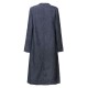 L-5XL Casual Women Imitation Denim Dress