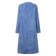 L-5XL Casual Women Imitation Denim Dress