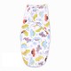 100% Cotton Soft Adjustable Baby Infant Swaddle Wrap Blanket Sleeping Bag For 0-12 Months baby