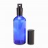 100ml Refillable Blue Glass Spray Bottle Perfume Essential Oils with Dropper/Pipette/Atomiser Cap