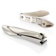 Y.F.M® Nail Catcher Clipper Stainless Steel Anti Splash Manicure Tool Curved File Trimmer Travel