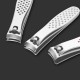 Y.F.M® Stainless Steel Nail Clipper Fingernail Cutter Anti Splash Manicure Tool
