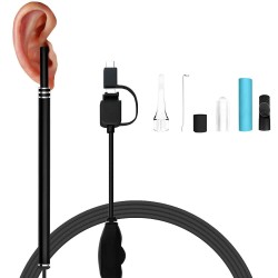 Y.F.M®3 In 1 Ear Cleaning Endo-Scope HD Visual Ear Spoon Multifunctional Earpick Ear Care Health